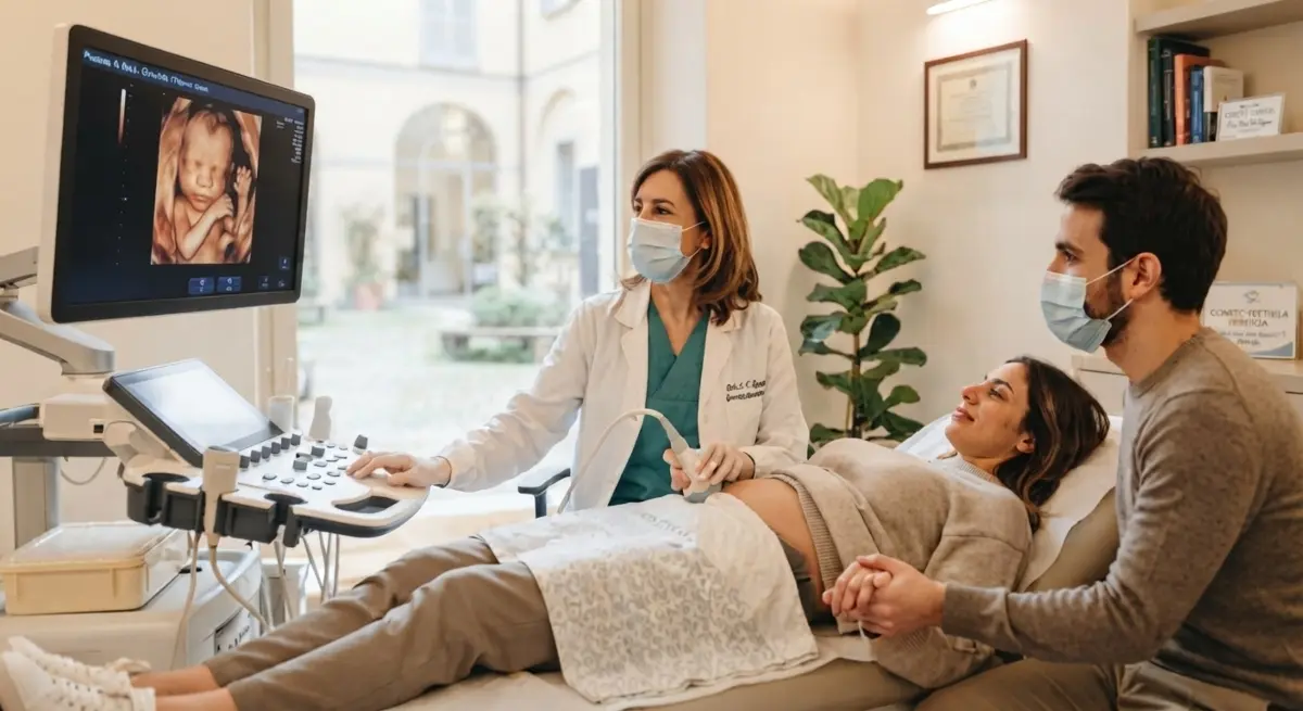 Visita ginecologica ed ecografia di monitoraggio per la Procreazione Medicalmente Assistita