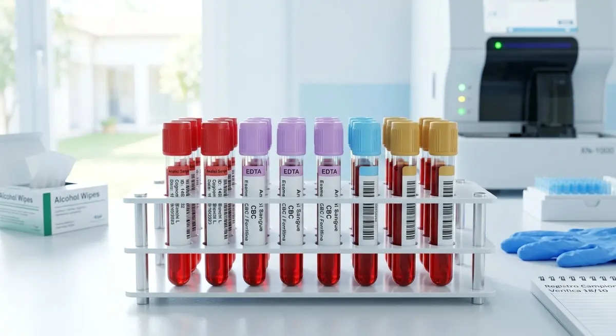 Provette per analisi ed esami del sangue con nuovo ticket SSN