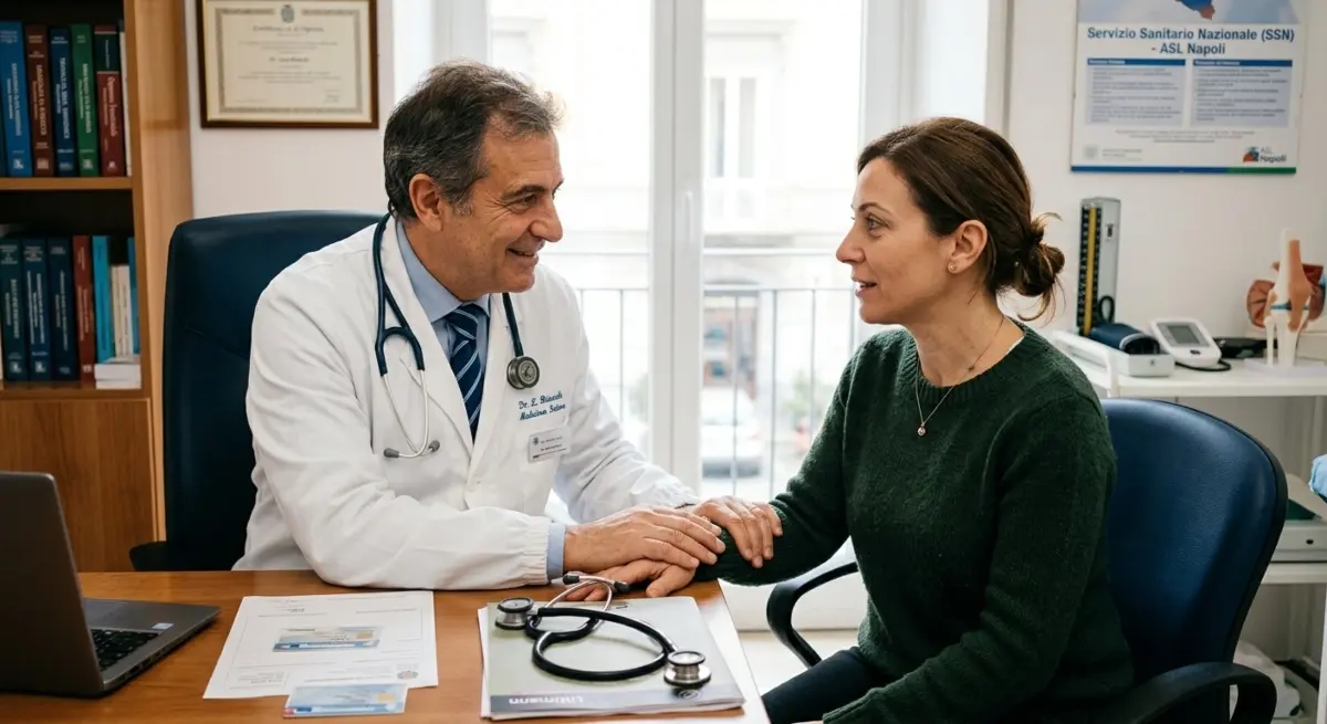 Visita medica specialistica e controllo per diagnosi SSN